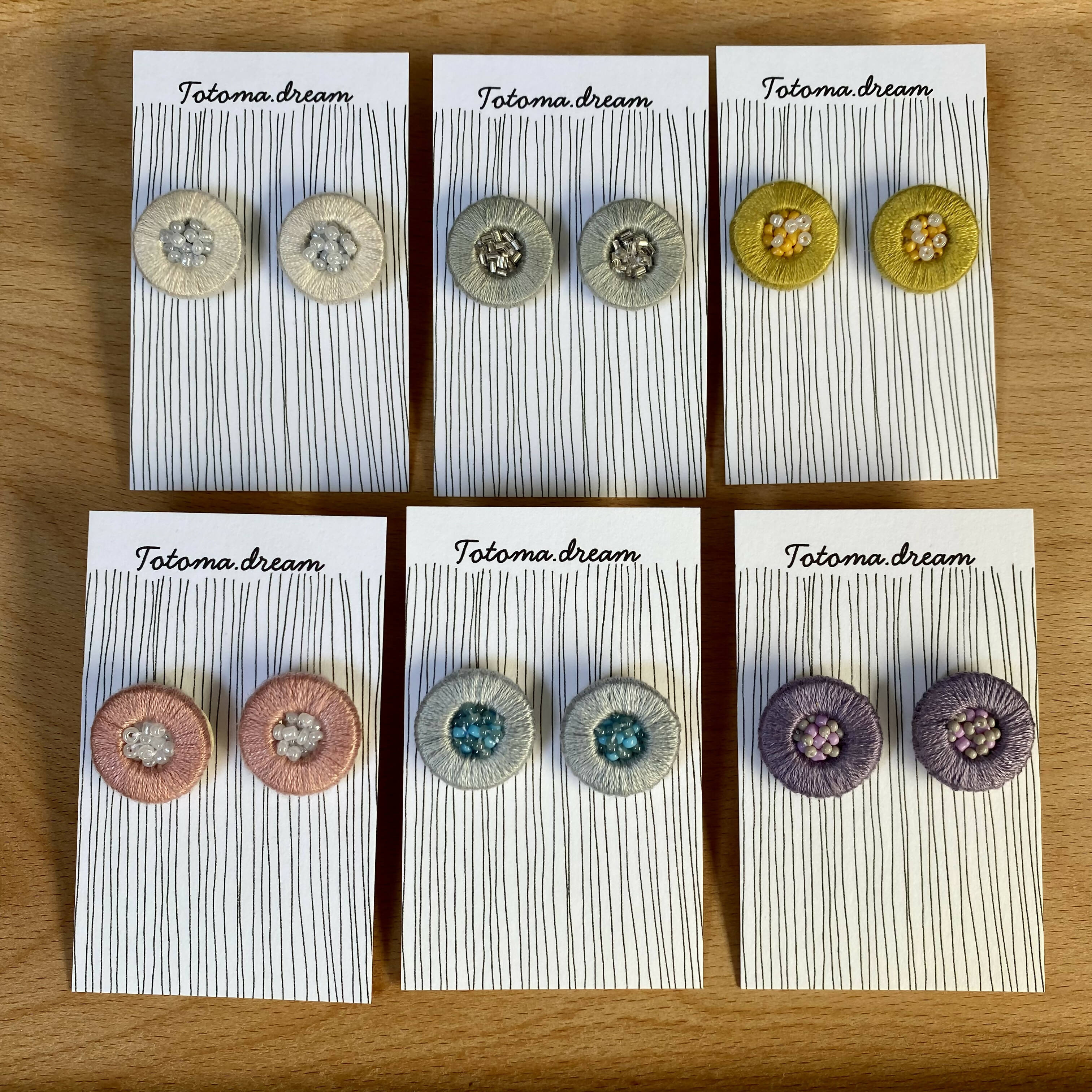 Donut Earrings (Single Colour)