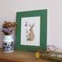 Hare and Bell Heather Giclee Print