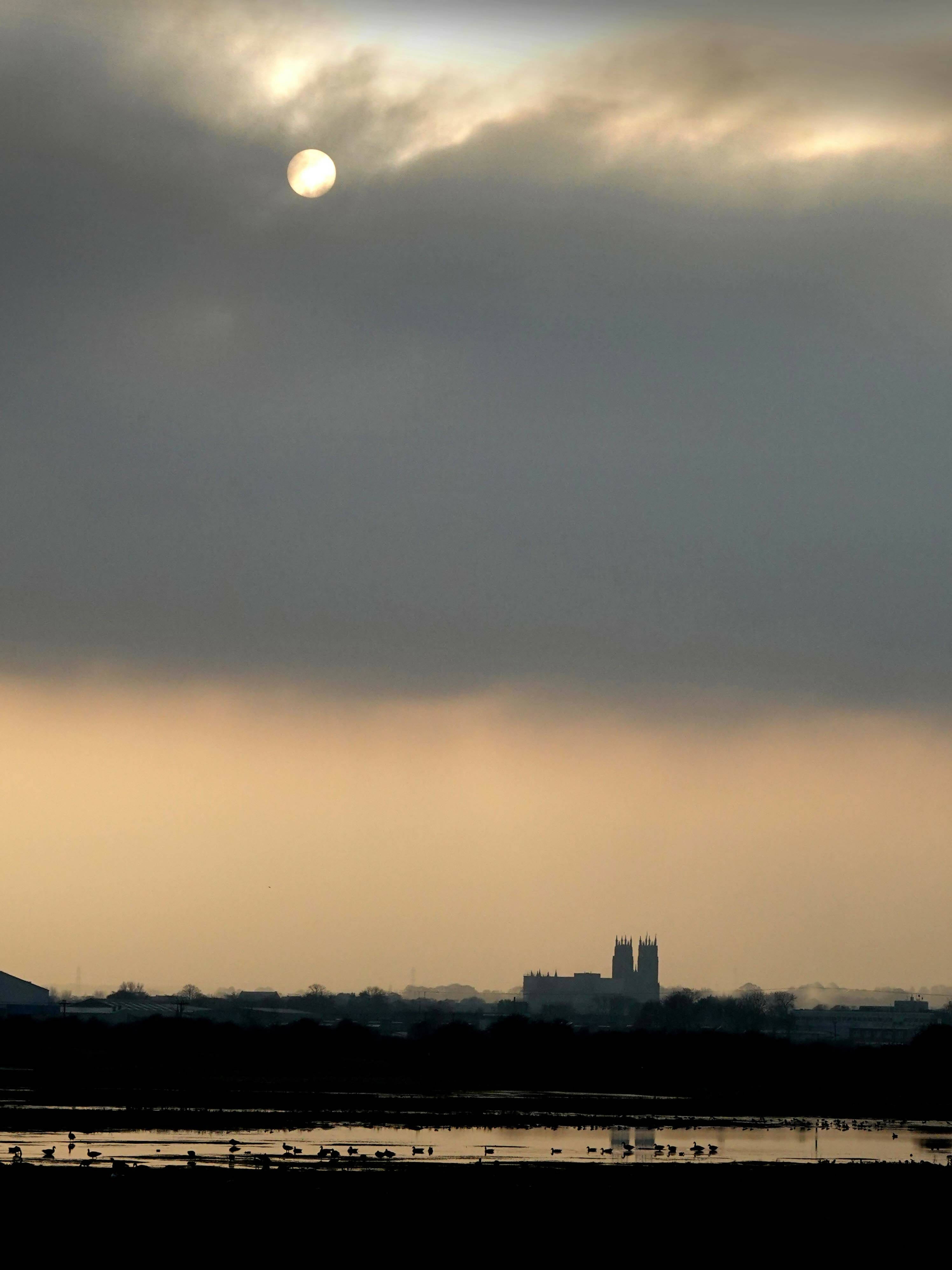 Beverley Minster over Figham Pastures Colour