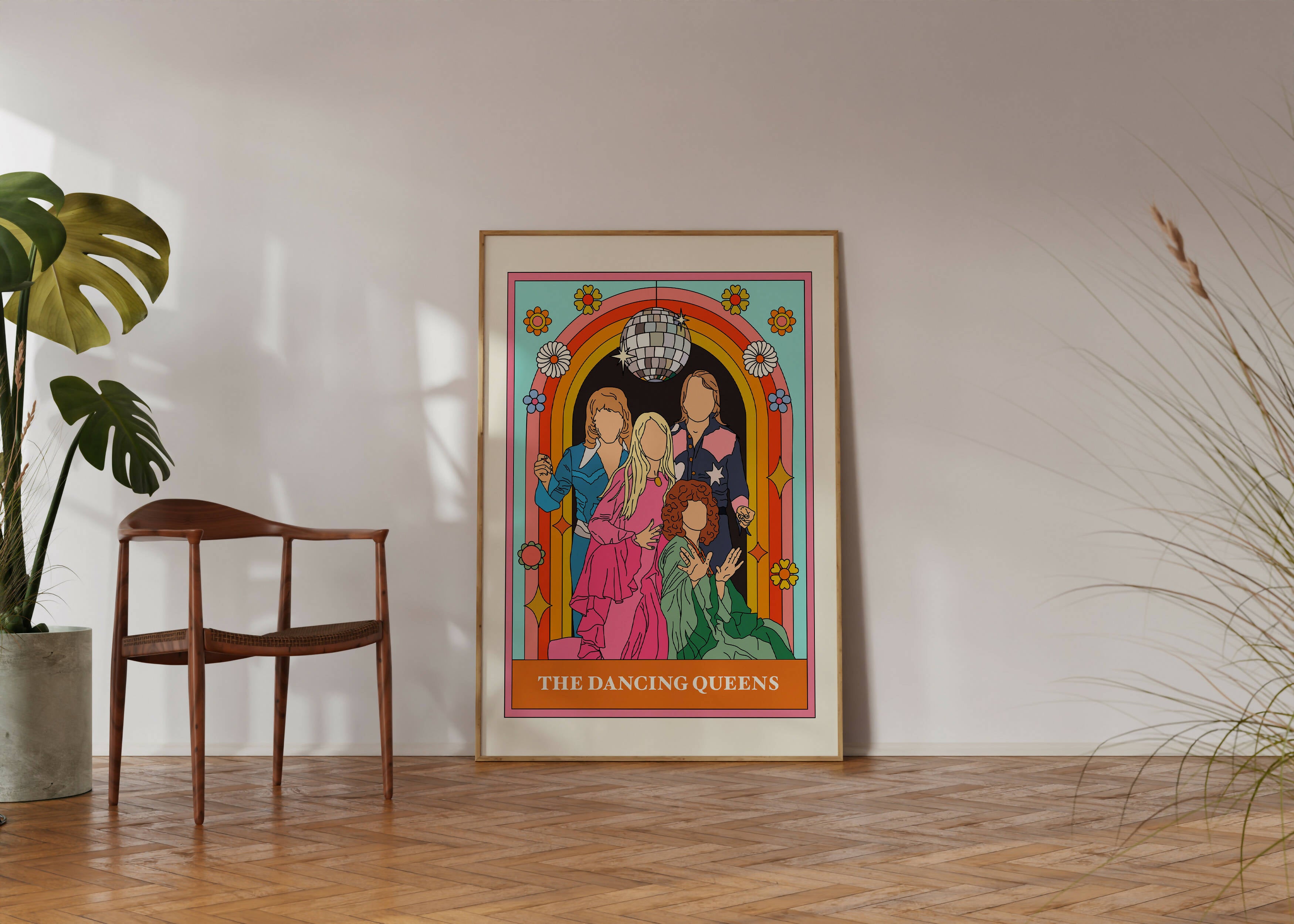 The Dancing Queens Abba Tarot Print