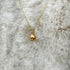 Mushroom Gold Plated Necklace