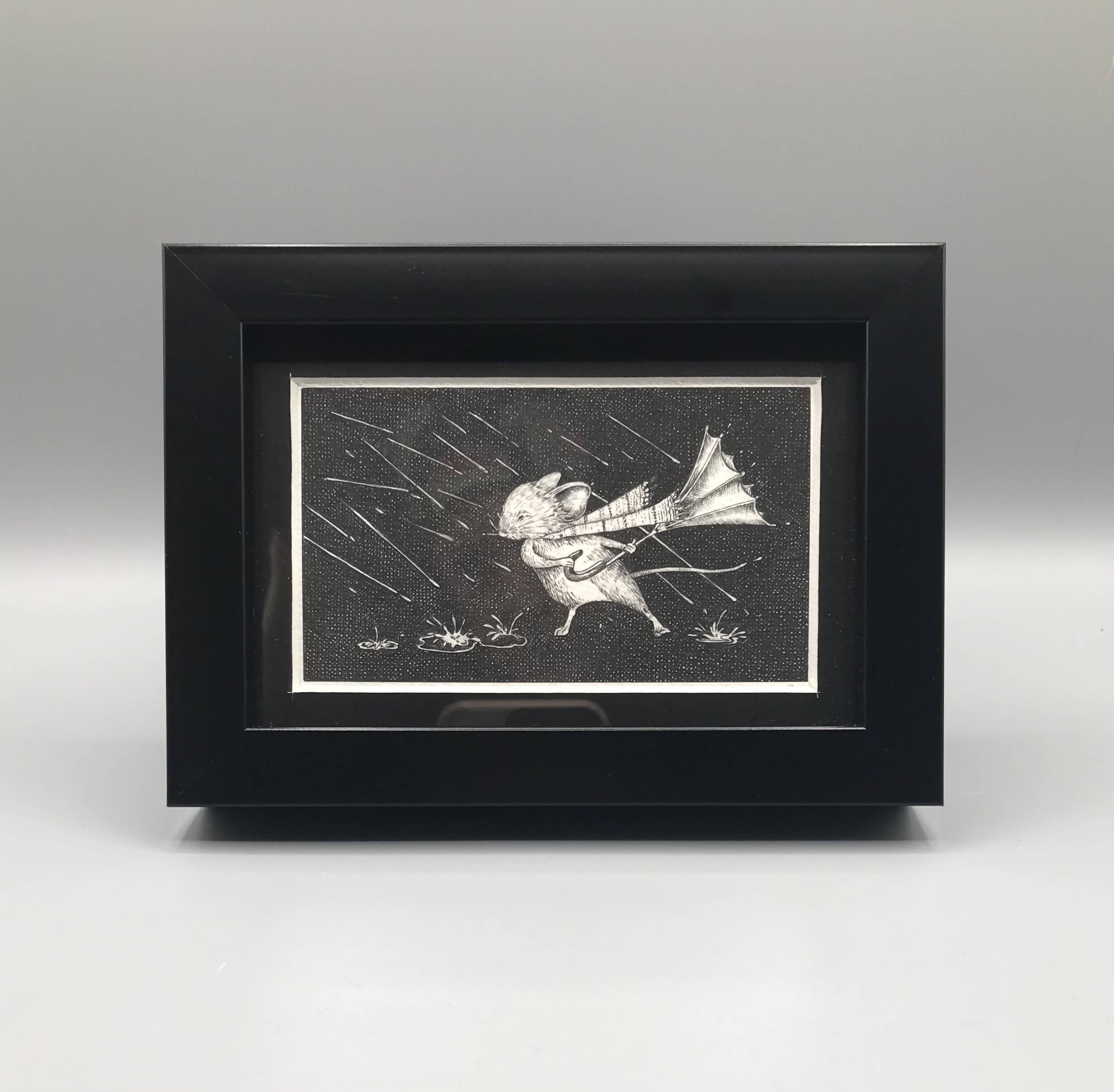 Just...Keep...Going! - Framed Limited Edition print by Jenny Davies