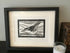 Nuthatch Framed Lino Cut Print