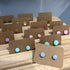 Pastel Collection; Dot Stud Polymer Clay Earrings: Small