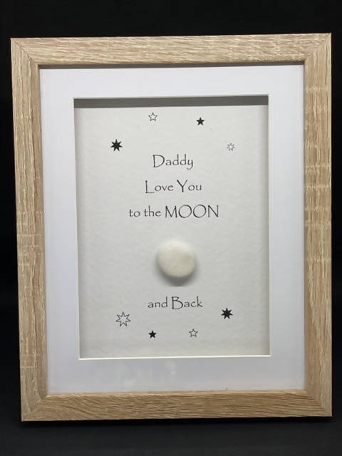 Daddy / Dad Love You To The Moon - Medium