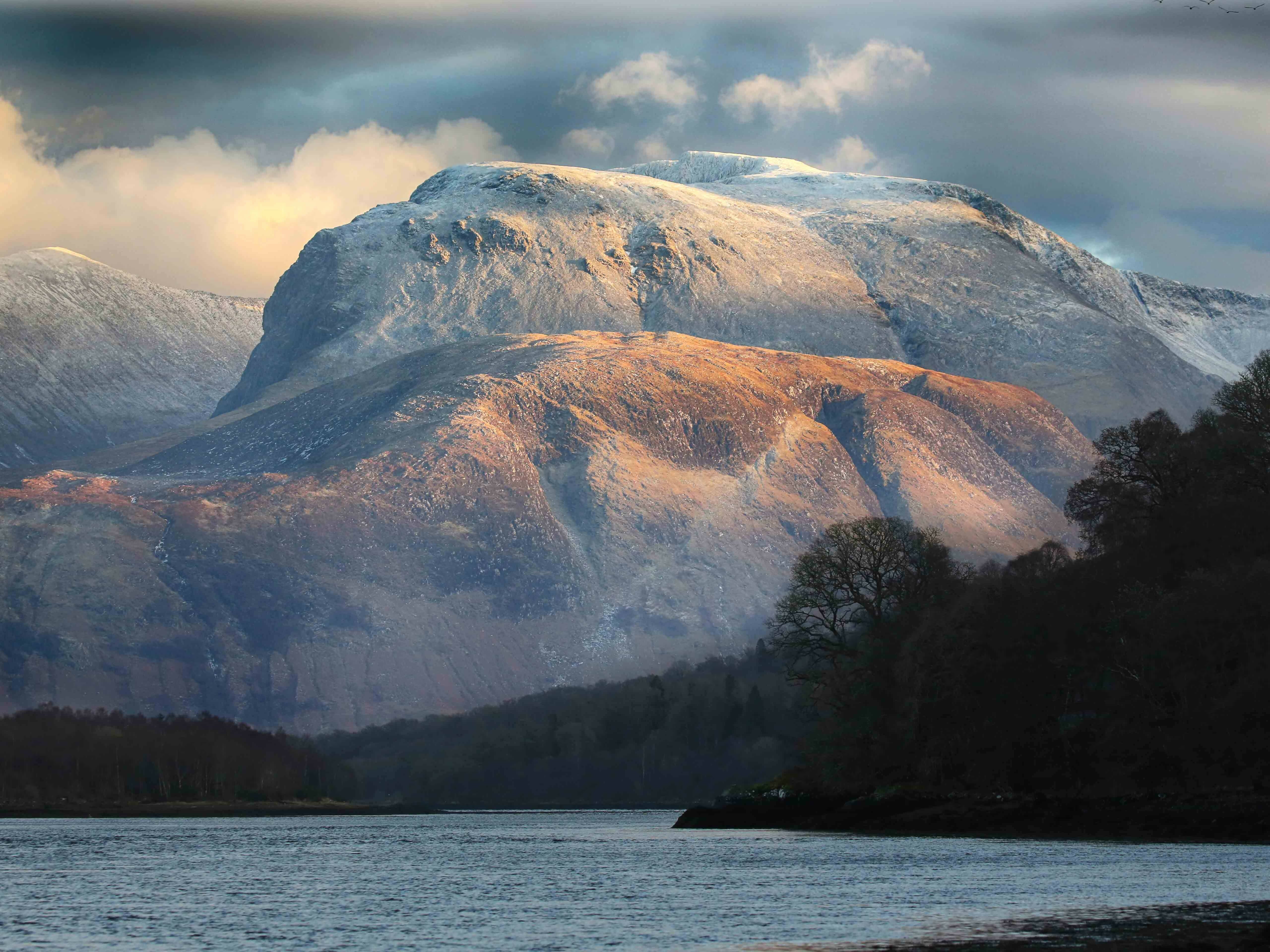 Ben Nevis - Winter Sun