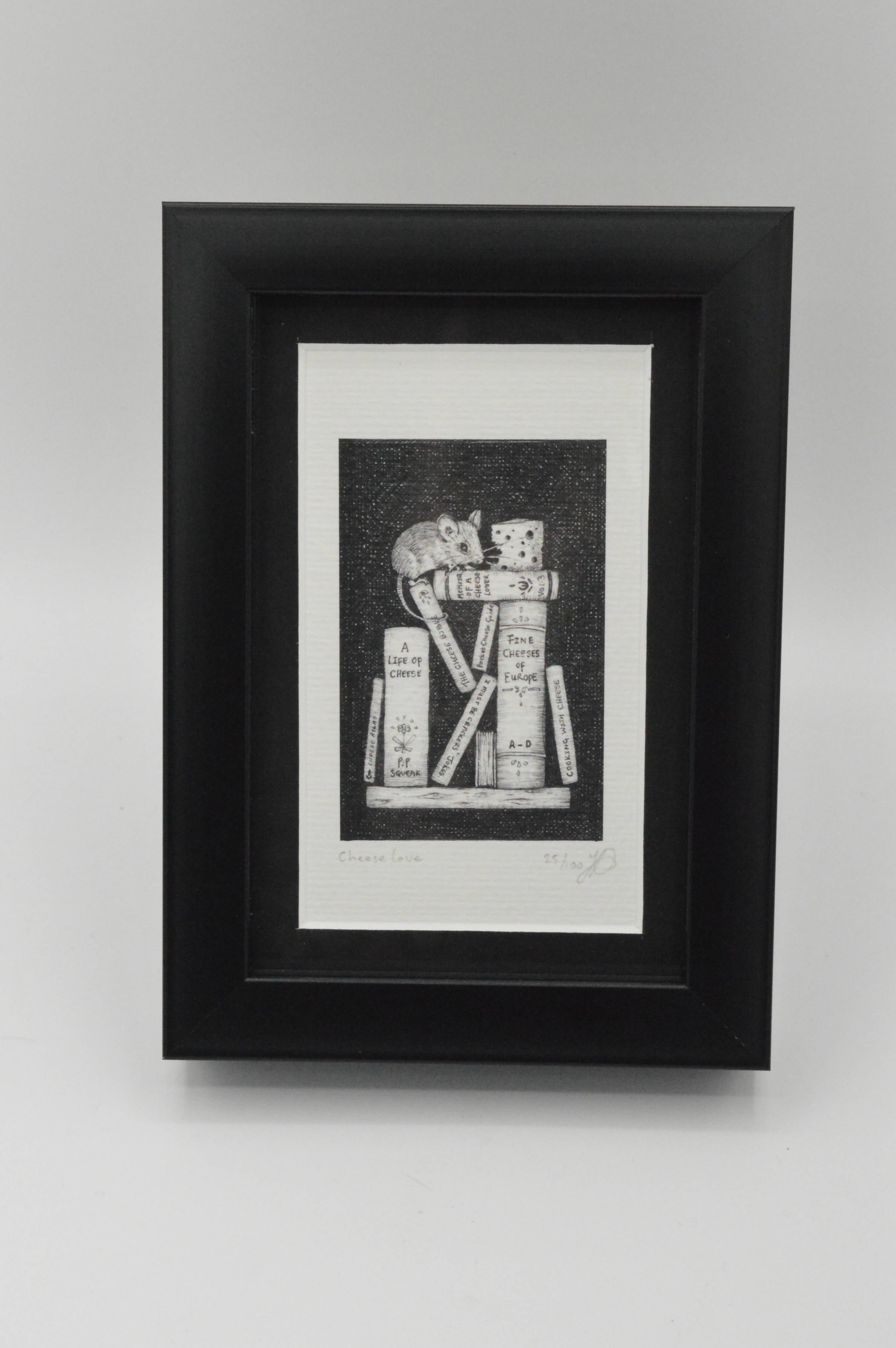 Cheese Love - Limited Edition Print by Jenny Davies