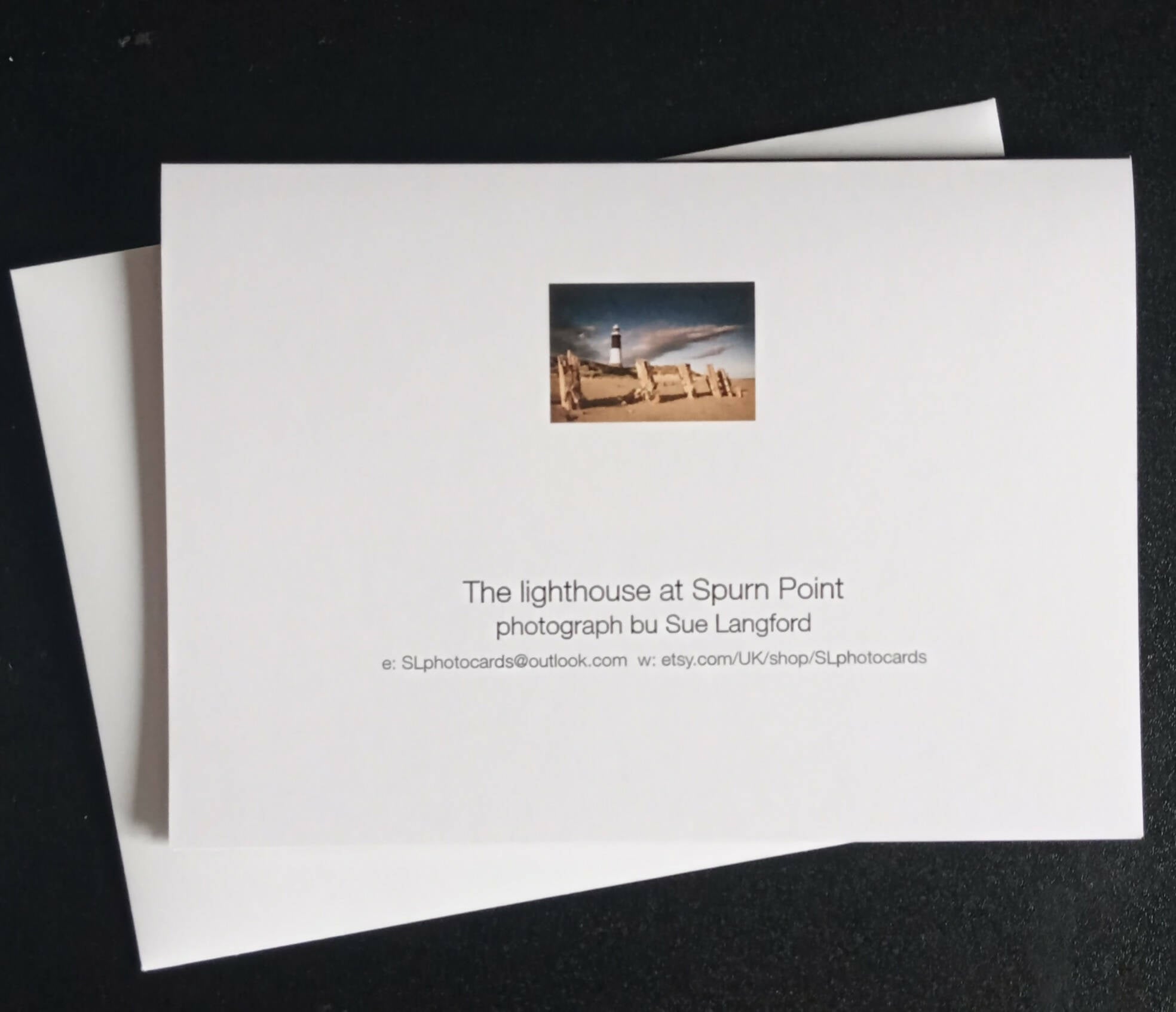 Spurn Point Lighthouse - Card