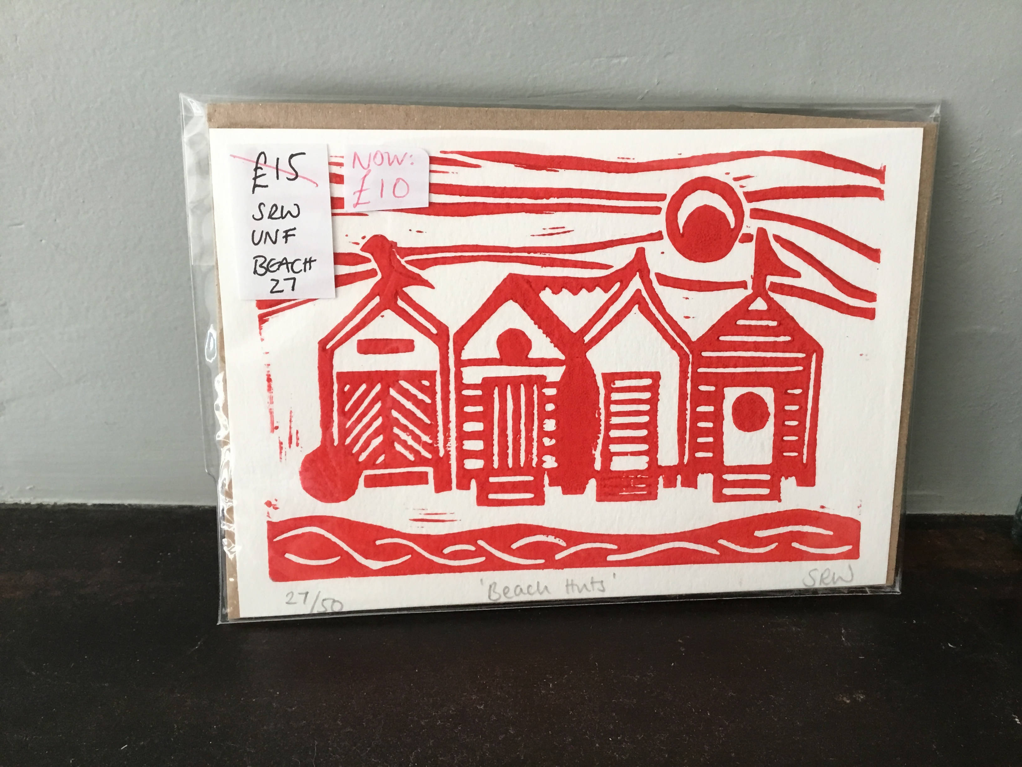 Unframed Limited Edition Lino Cut Prints - 2 - Assorted