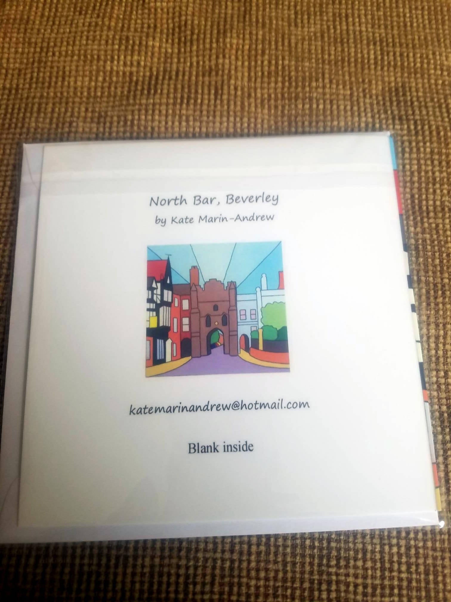 Greetings Card - North Bar, Beverley