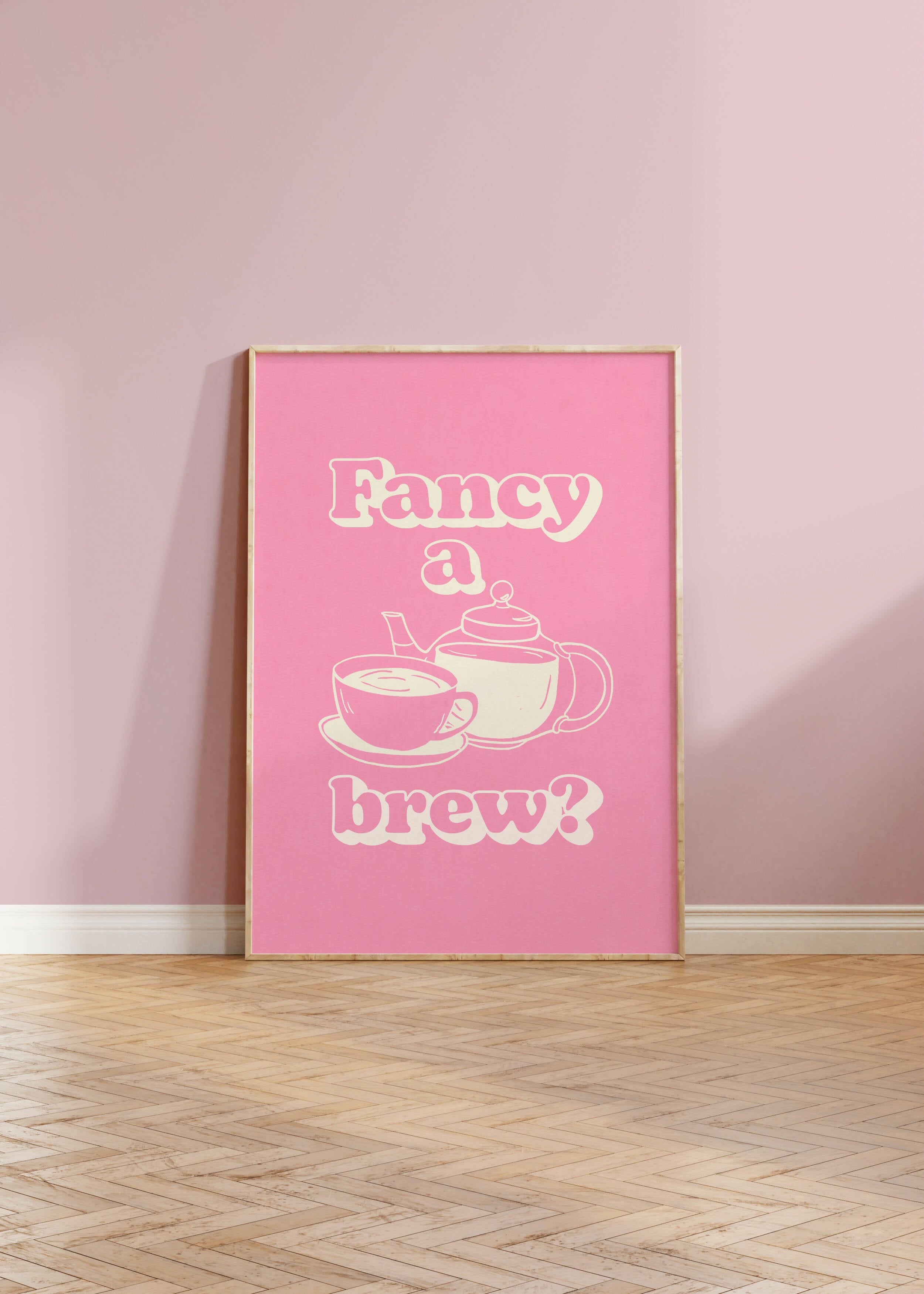 Fancy a Brew? Print - Charming Home Decor | Art & Soul