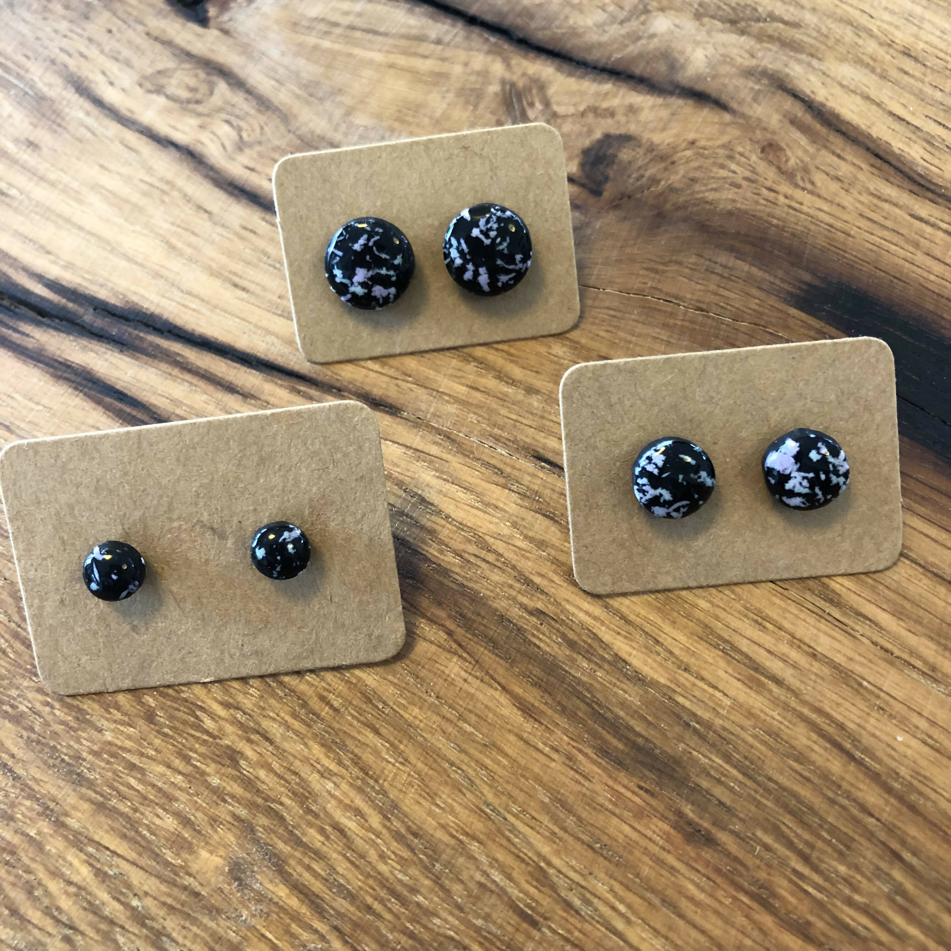 Polymer Clay Stud Earring Collection: Small