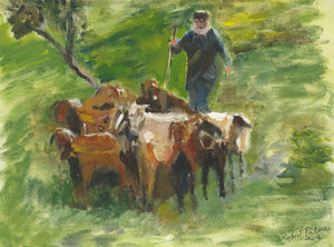 Cretan Goather Print