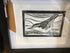 Nuthatch Framed Lino Cut Print