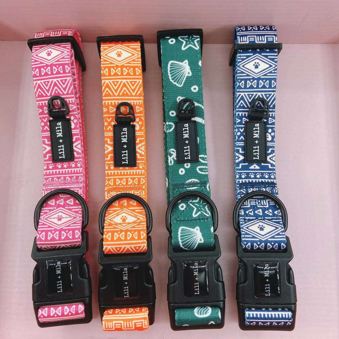 Aztec (Orange) Collar