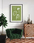 Coffee Club Print - Green