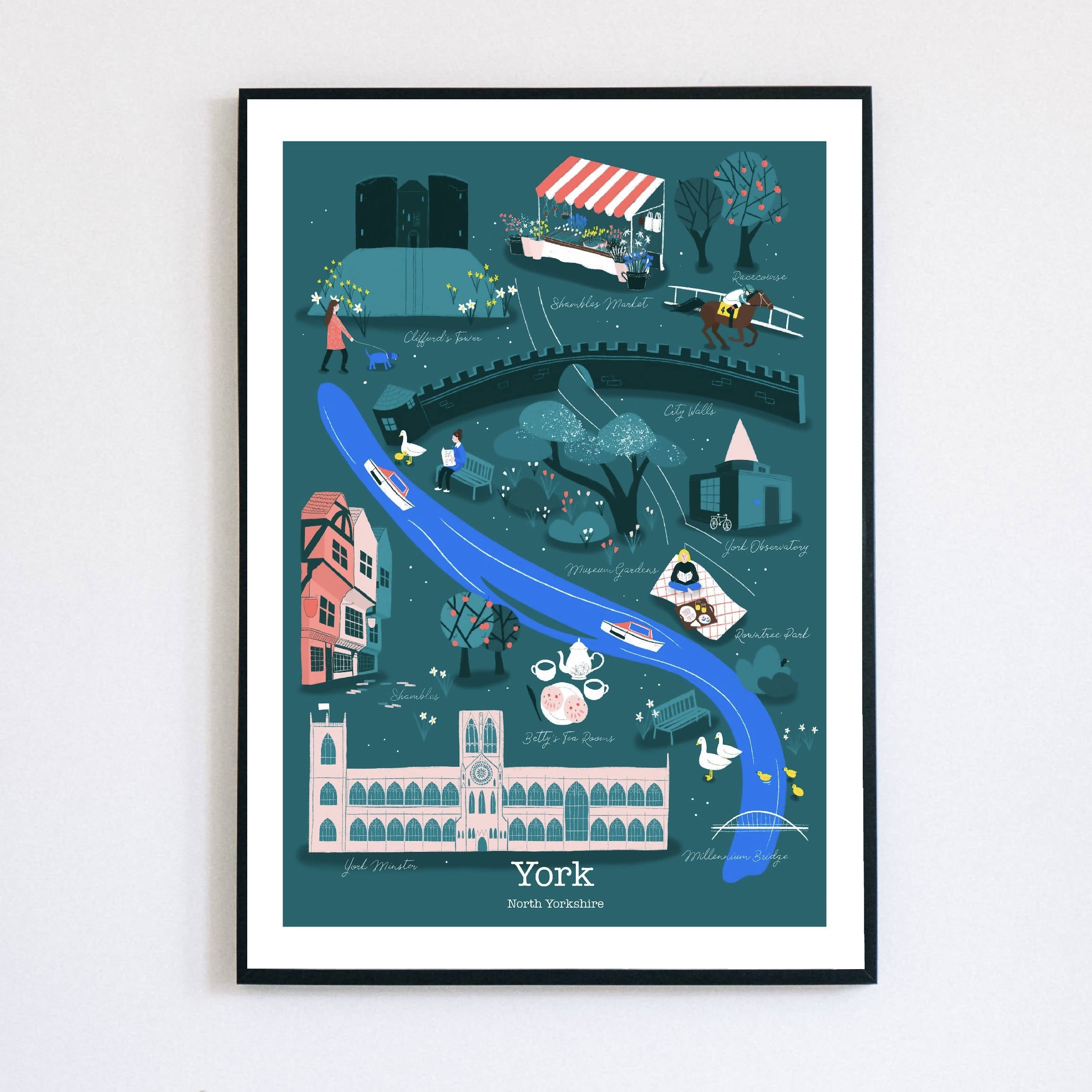 York Art Print | Charming Decor Inspired by Travel | Art & Soul