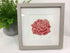 Rose Framed Lino Cut Print