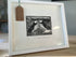 A Couple of Billing Puffins Framed Lino Cut Print