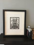 Beverley Minster South Transcept Framed Lino Cut Print