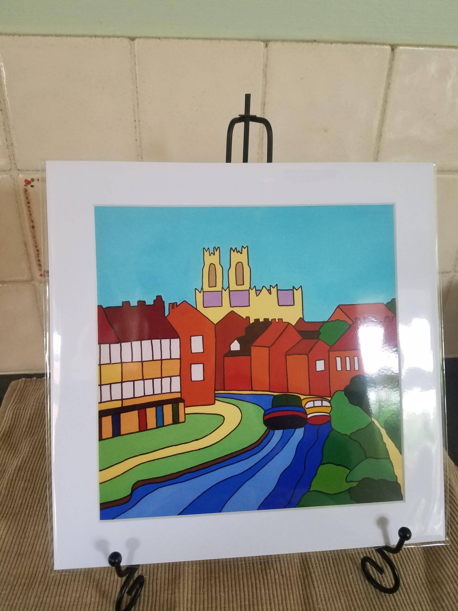 Mounted Print - Beckside, Beverley