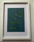 A3 Framed Leaf Felt Art Picture