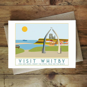 Whitby Greetings Card