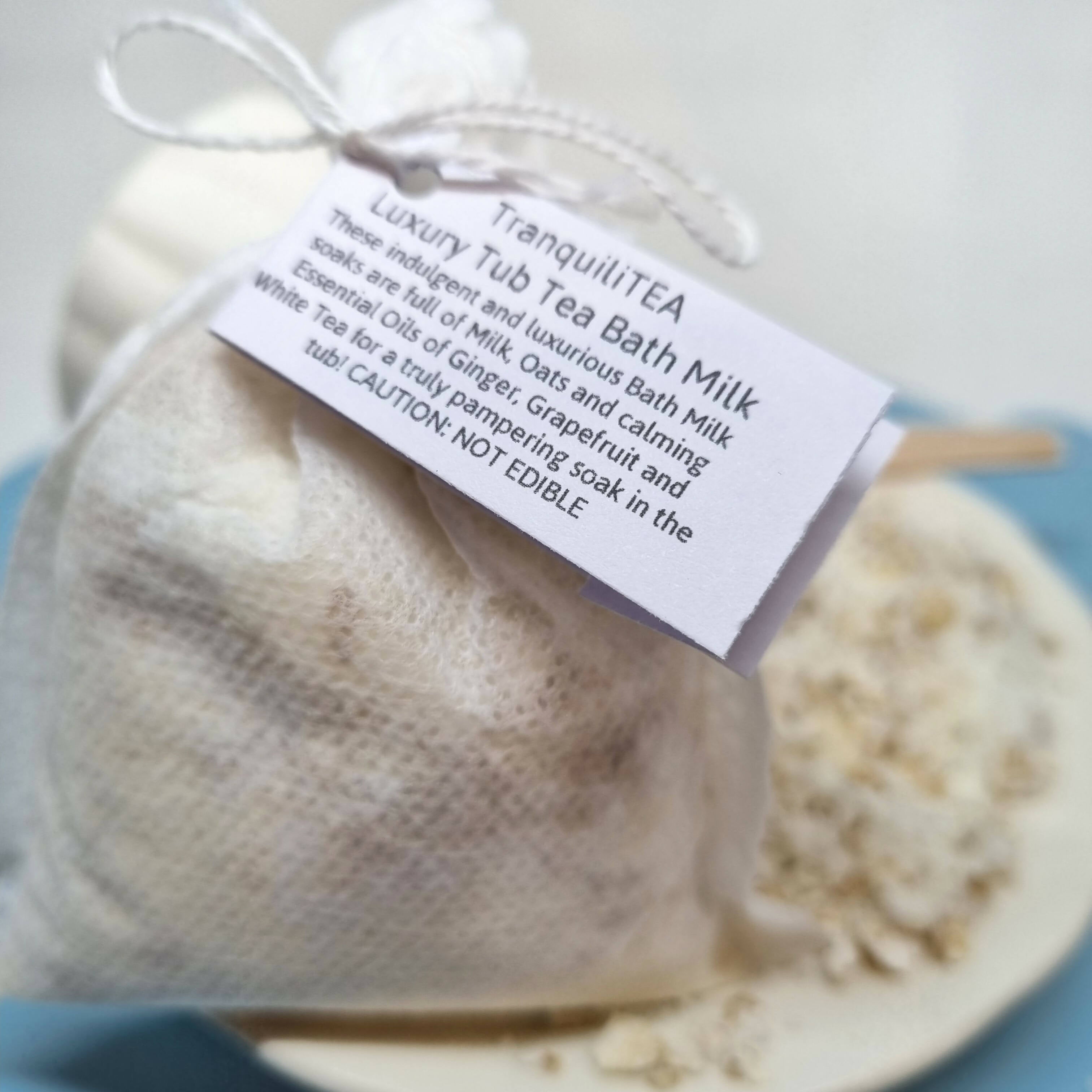 TranquiliTEA - Ginger, Grapefruit, White Tea Tub Tea Bath Milk