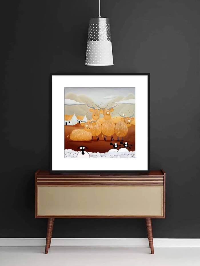 The Golden Girls | Whimsical Art | Art & Soul