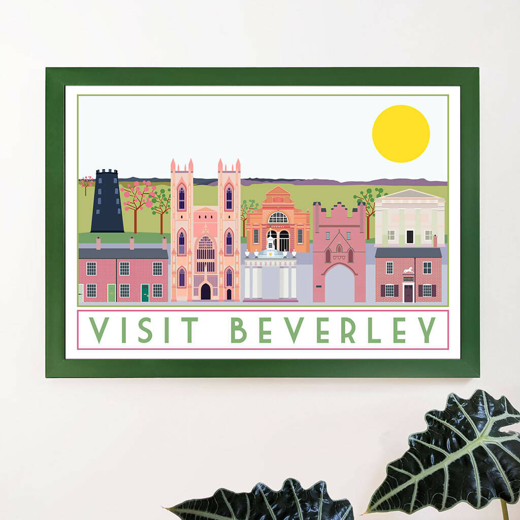 Beverley Travel Poster