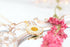 Real Daisy Necklace Gold Plated