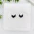Cute Bat Stud Earrings | Handmade & Hypoallergenic | Art & Soul