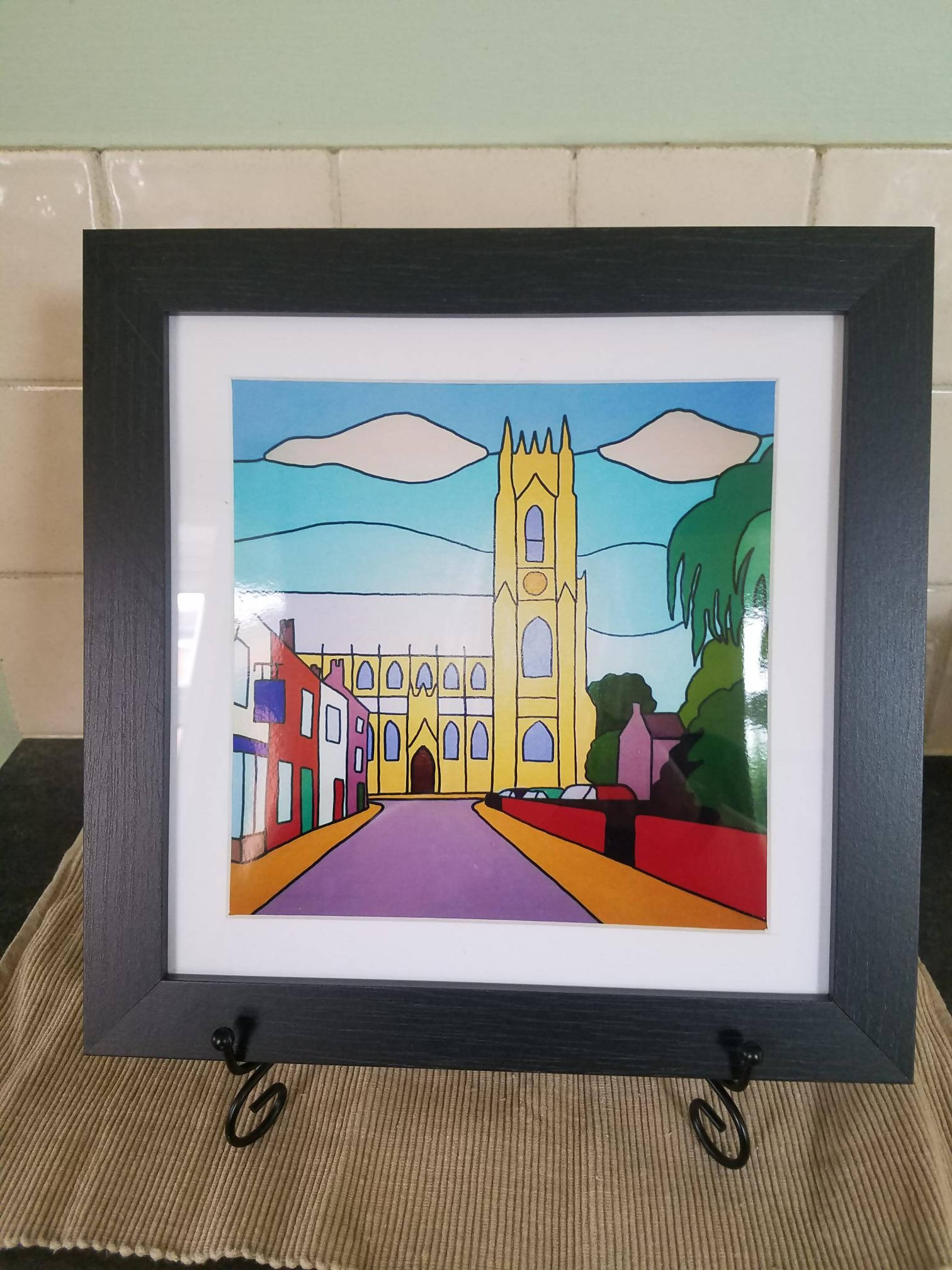 The Minster from Highgate, Beverley framed print