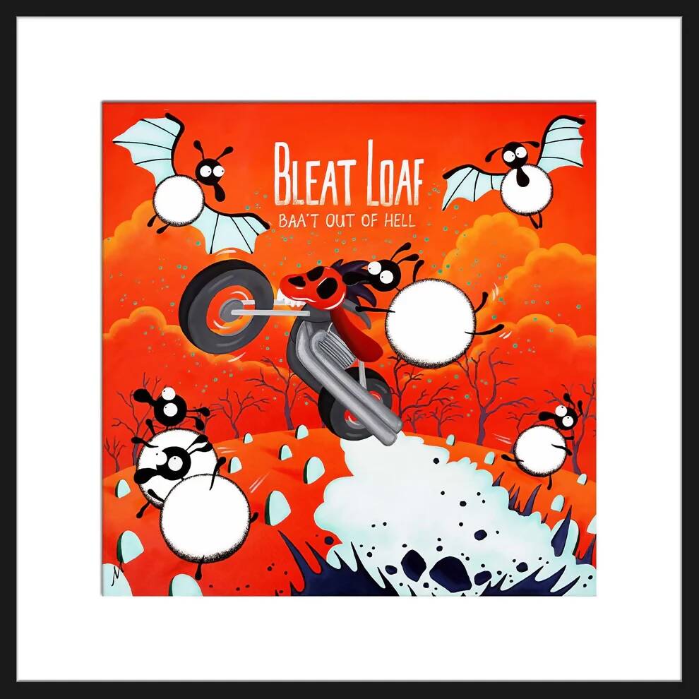 Bleat Loaf | Punny Art | Art & Soul