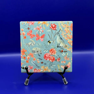 Ceramic Coaster - Various Floral Designs