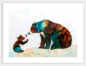 Bears (Ursa Major & Minor) Print