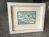 Sausage Dog Framed Lino Cut Print