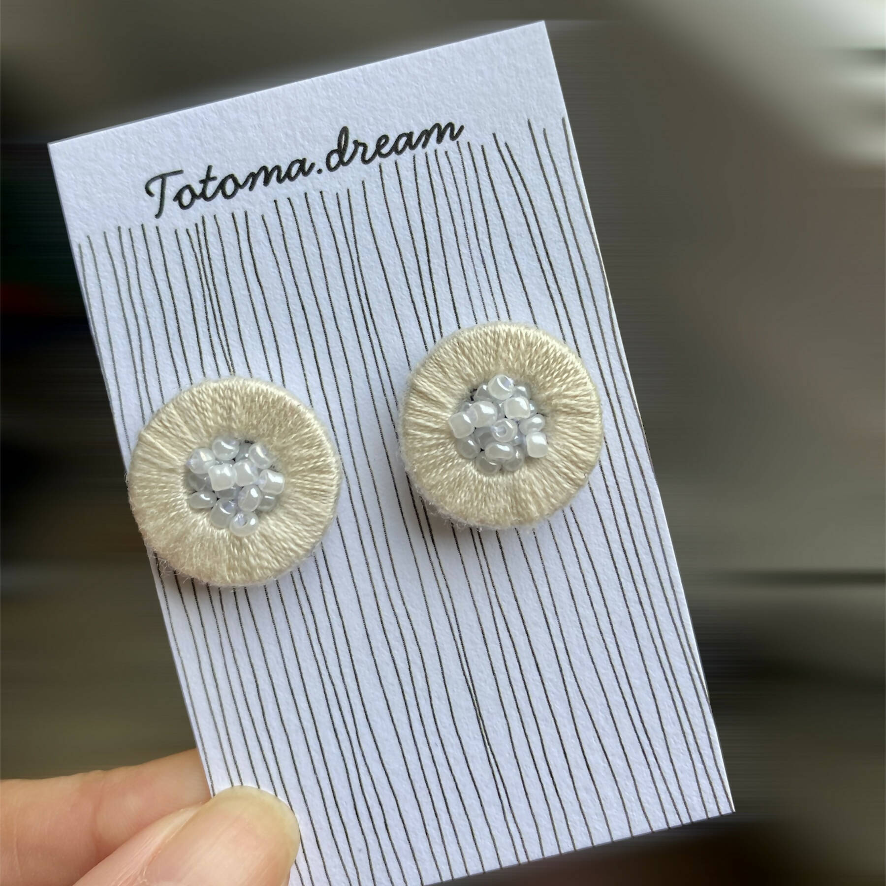 Donut Earrings (Single Colour)