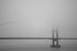 Foggy Humber Bridge (52cm x42cm Frame)