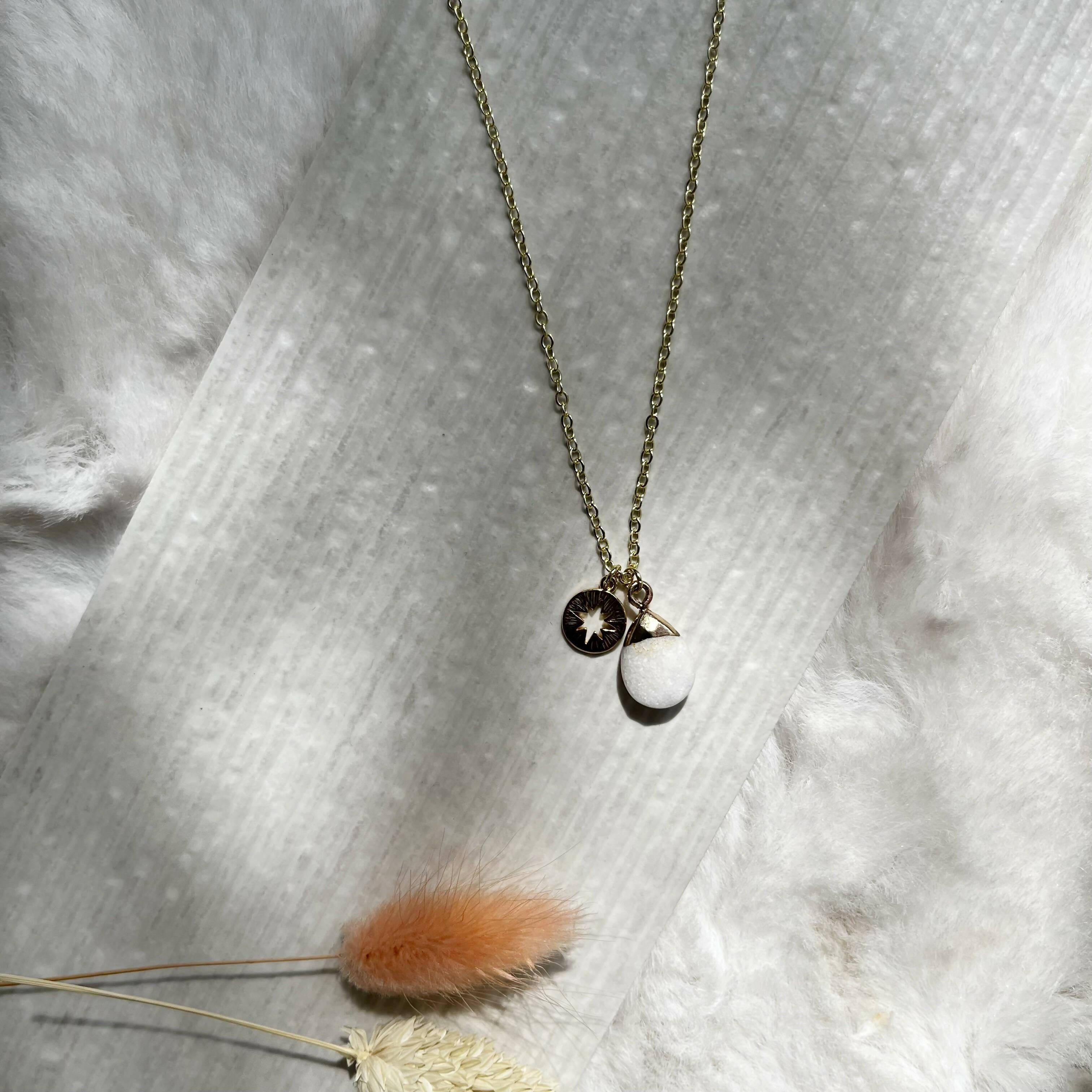 Star And Crystal Necklace