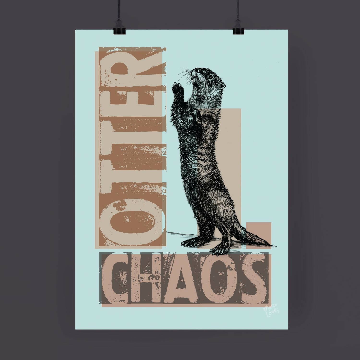 A4 Animal Pun Print