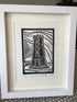 Black Mill - Beverley Framed Lino Cut Print