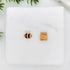 Cute Bee & Honey Pot Mismatched Stud Earrings | Art & Soul
