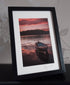 Fishguard Harbour Sunset (A4 Frame)