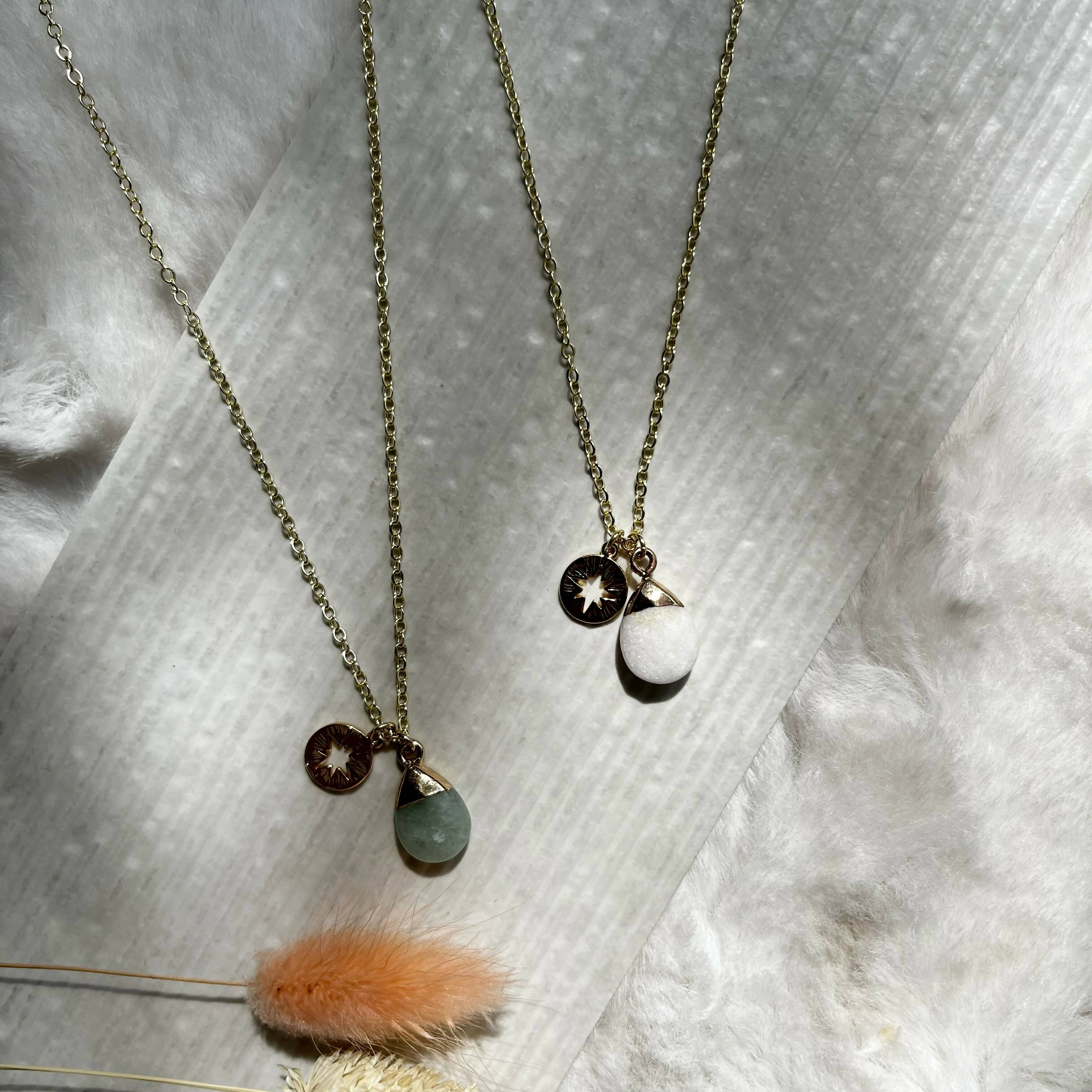 Star And Crystal Necklace