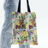 Spring Floral Print Tote Bag