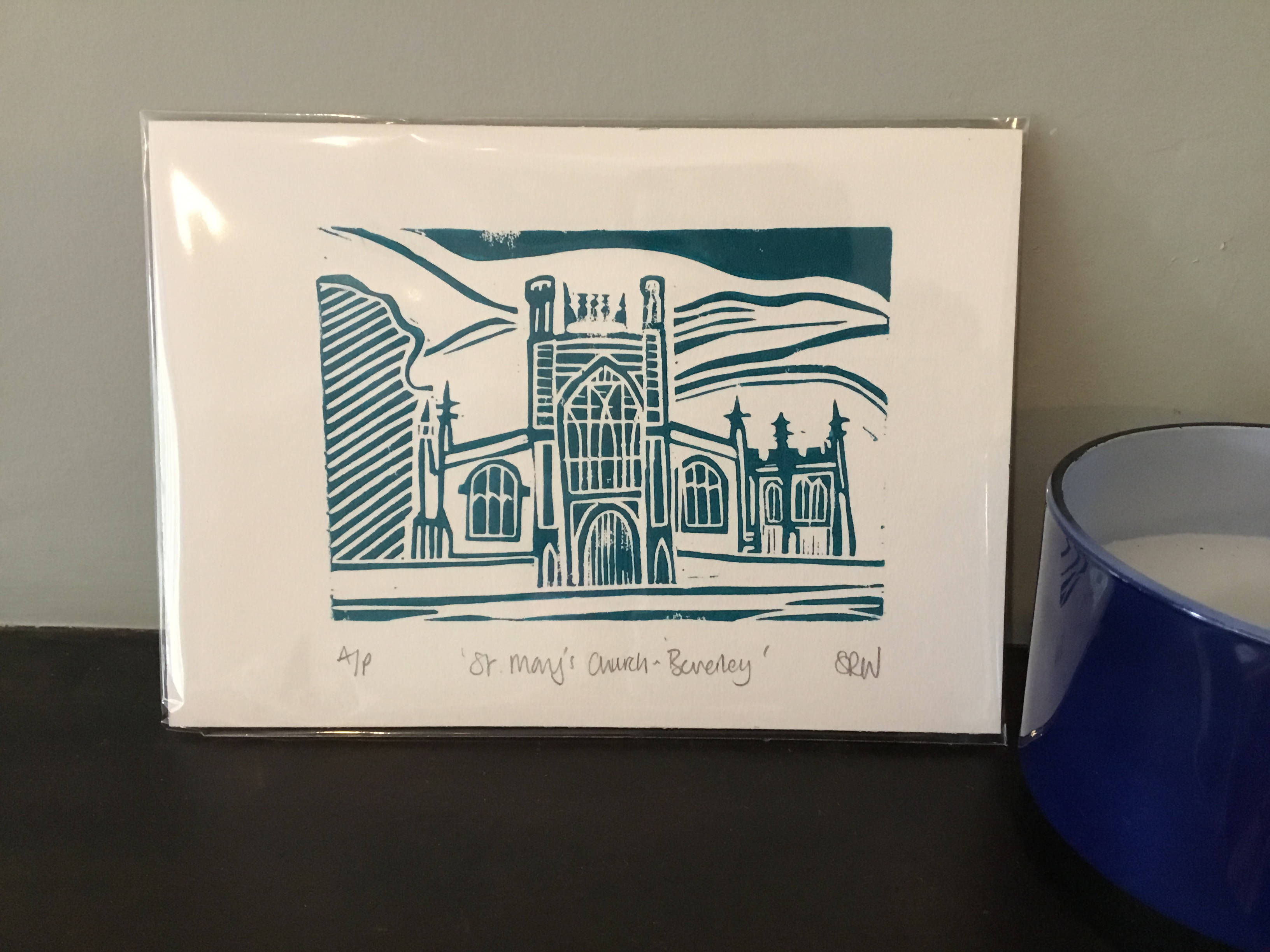 Unframed Limited Edition Lino Cut Prints - 2 - Assorted