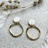 Circular Clay Statement Earrings