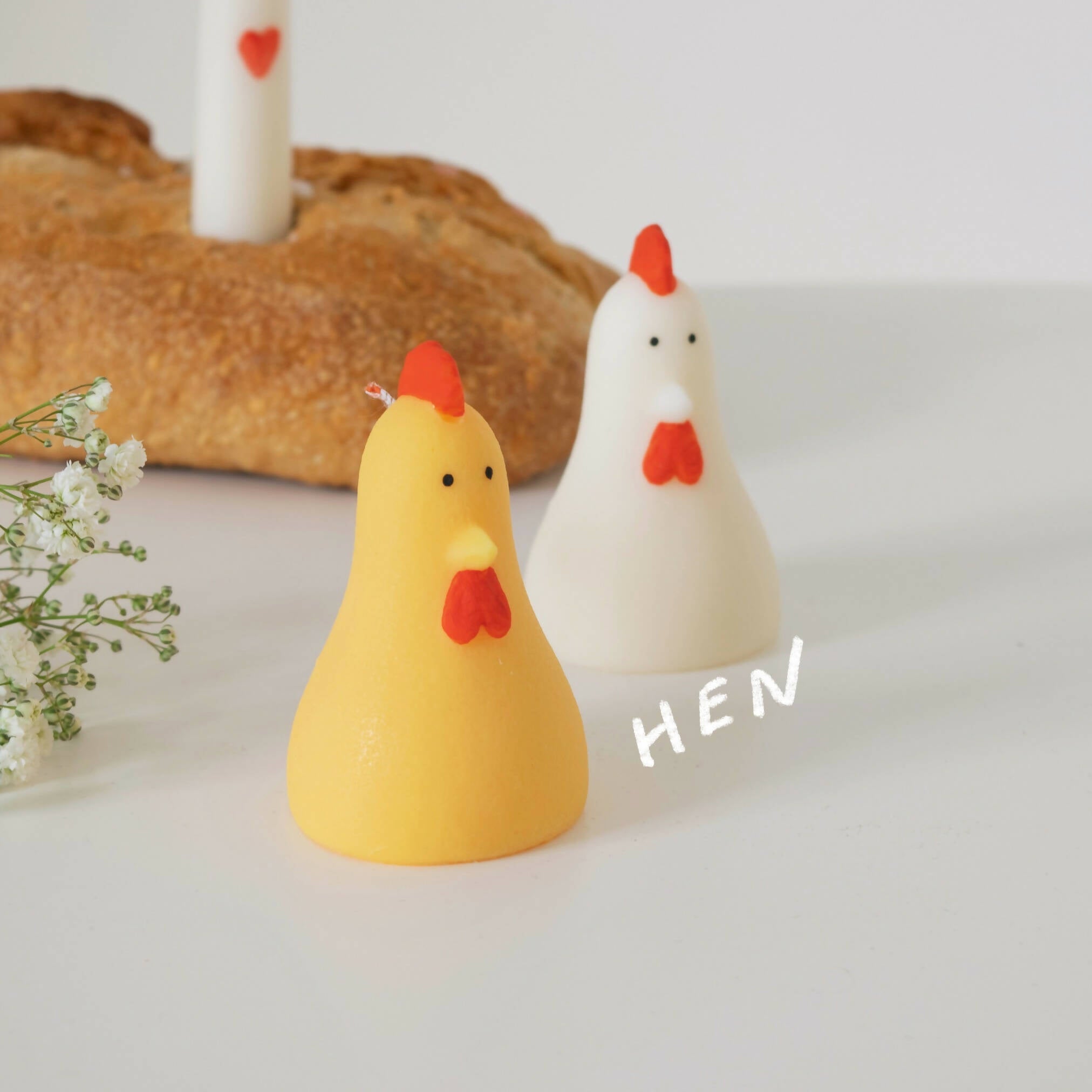Chicken Candle Set - Charming Scented Decor | Art & Soul