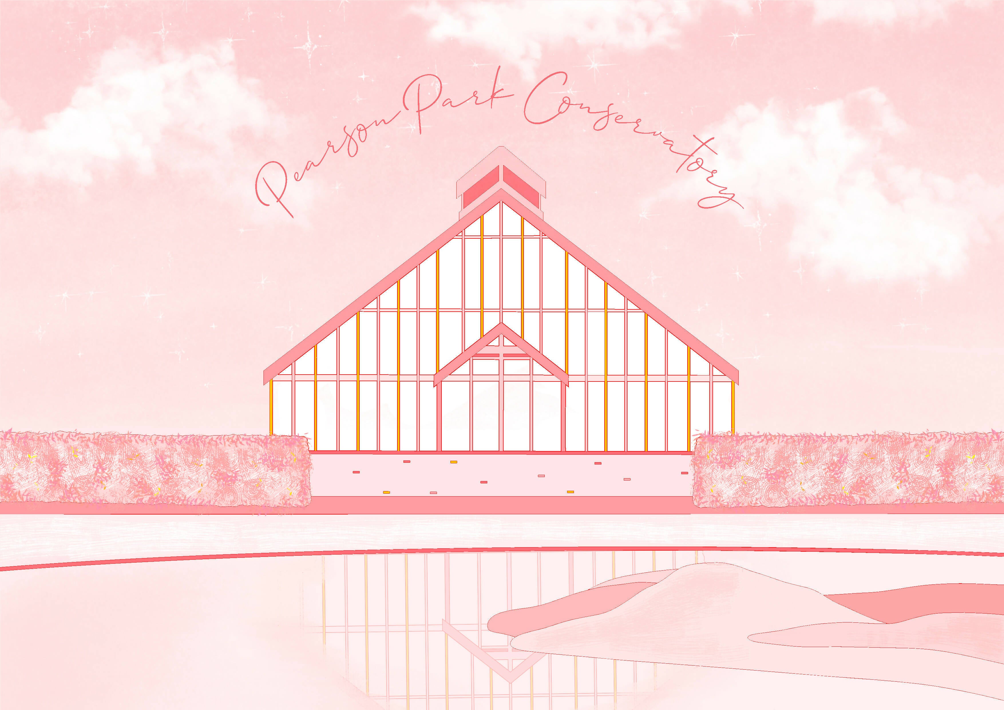 Hull Pearson Park Conservatory Print